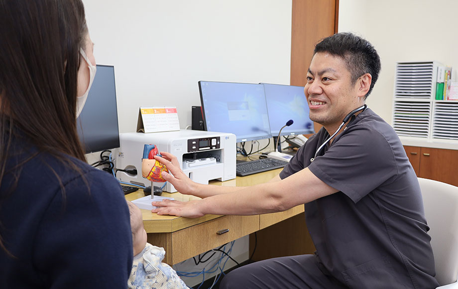 患者さんはもちろん、ご家族にも安心してしていただくために